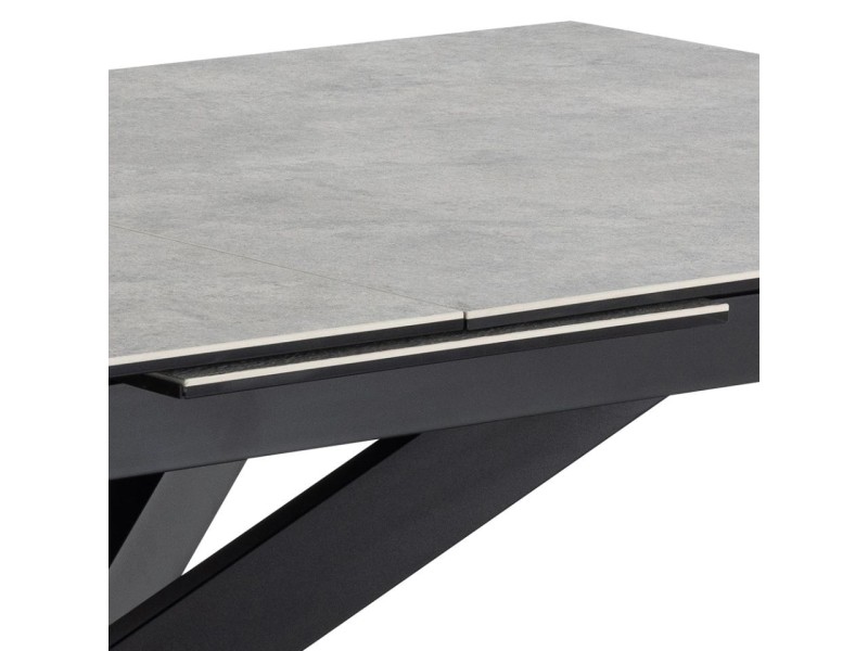 Stół Irwine 168/210x90cm grey Anista - ACTONA